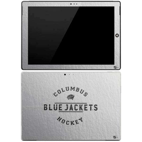 NHL Columbus Blue Jackets Black Text Surface Pro 3 Skin